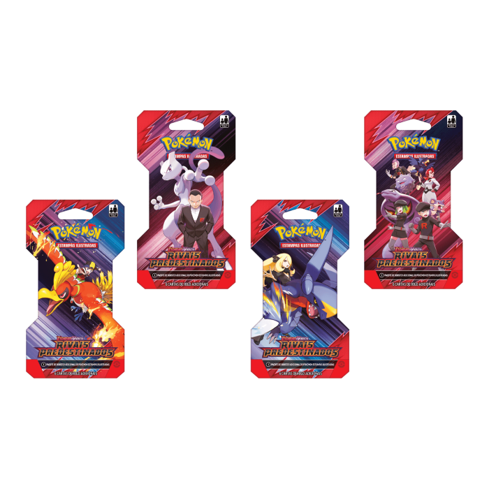(PT-BR) Pokémon Blister Unitário Booster Rivais Predestinados