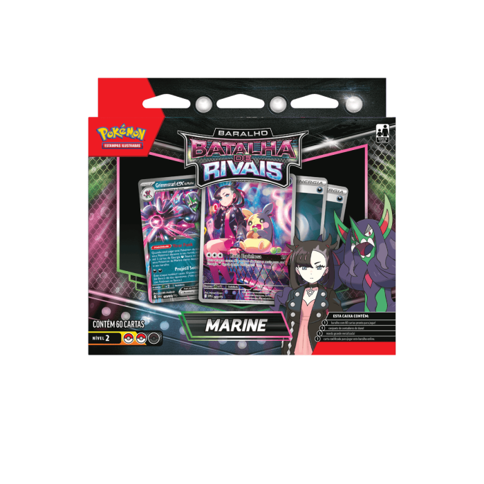 (PT-BR) Pokémon Baralho Batalha de Rivais Marine - Imagem 2