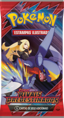 (PT-BR) Kit 18 Boosters Rivais Predestinados Pokémon