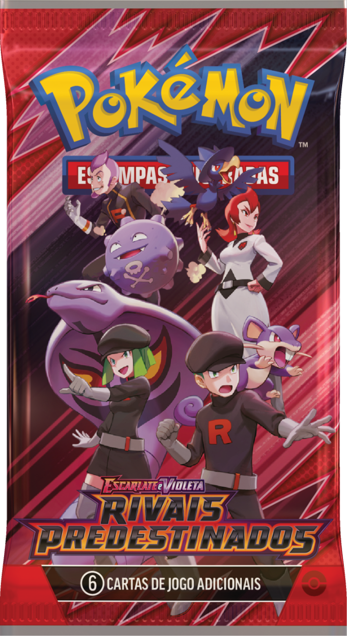 (PT-BR) Kit 18 Boosters Rivais Predestinados Pokémon - Imagem 6