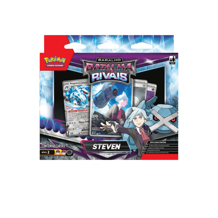 (PT-BR) Pokémon Baralho Batalha de Rivais Steven - Imagem 2