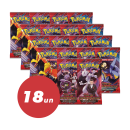 (PT-BR) Kit 18 Boosters Rivais Predestinados Pokémon