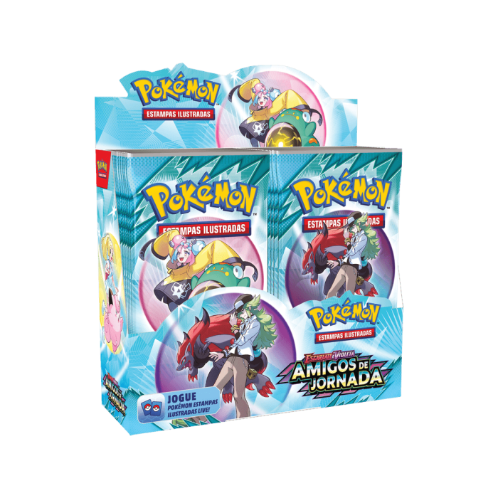 (PT-BR) Box Display Pokémon Amigos de Jornada