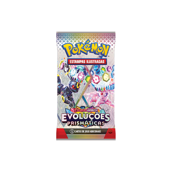 (PT-BR) Pokémon Booster Avulso Evoluções Prismáticas - Imagem 2