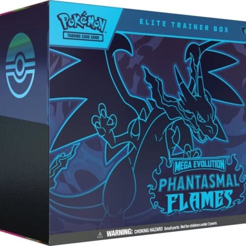 (ING) Pokémon Elite Trainer Box Fogo Fantasmagórico [PRÉ-VENDA]