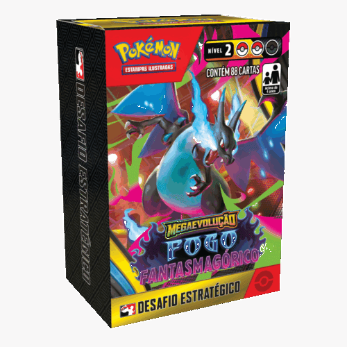 (PT-BR) Pokémon - Desafio Estratégico - Mega Evolução - Fogo Fantasmagórico