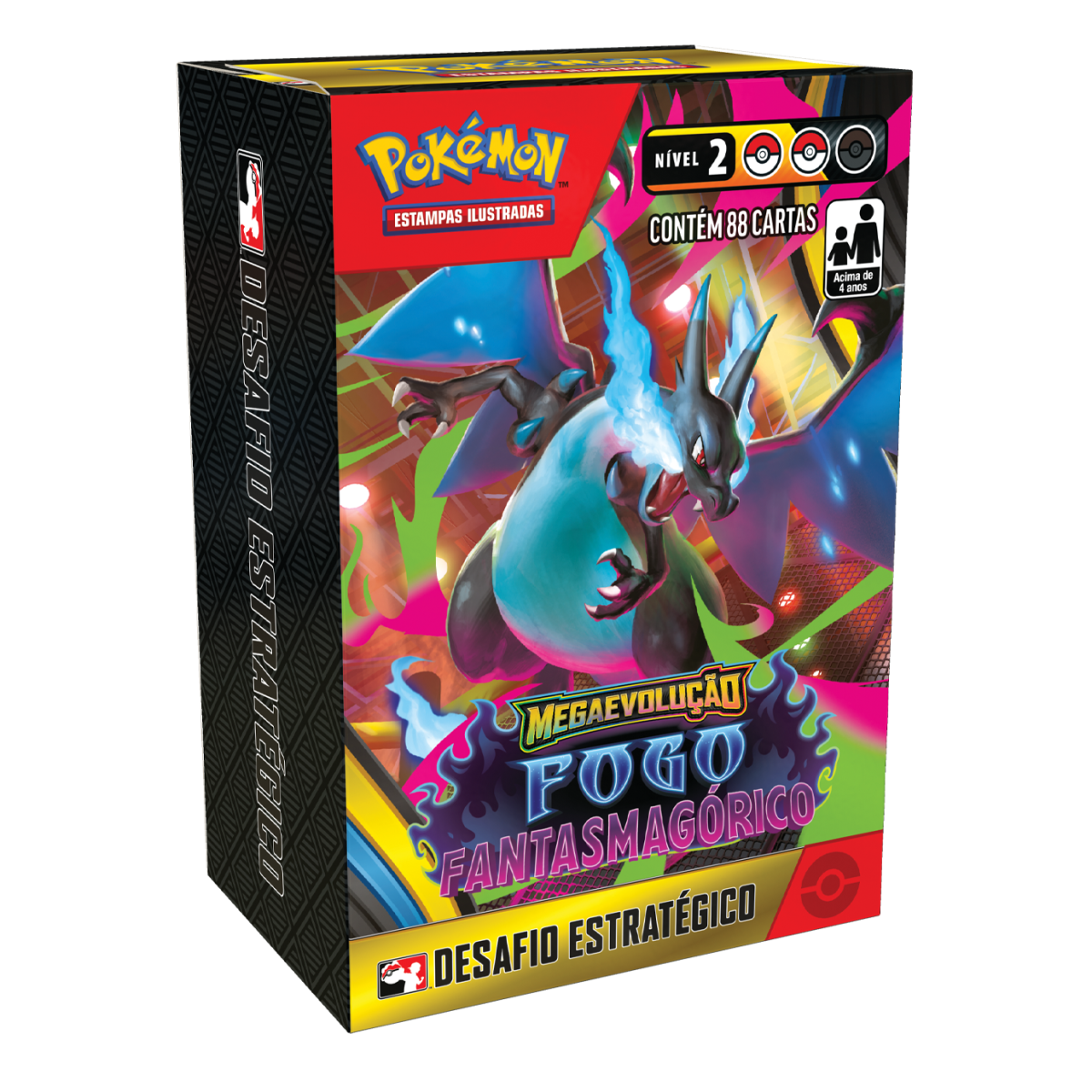 (PT-BR) Pokémon - Desafio Estratégico - Mega Evolução - Fogo Fantasmagórico